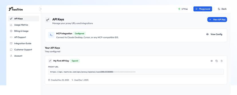 Transparent Dashboard